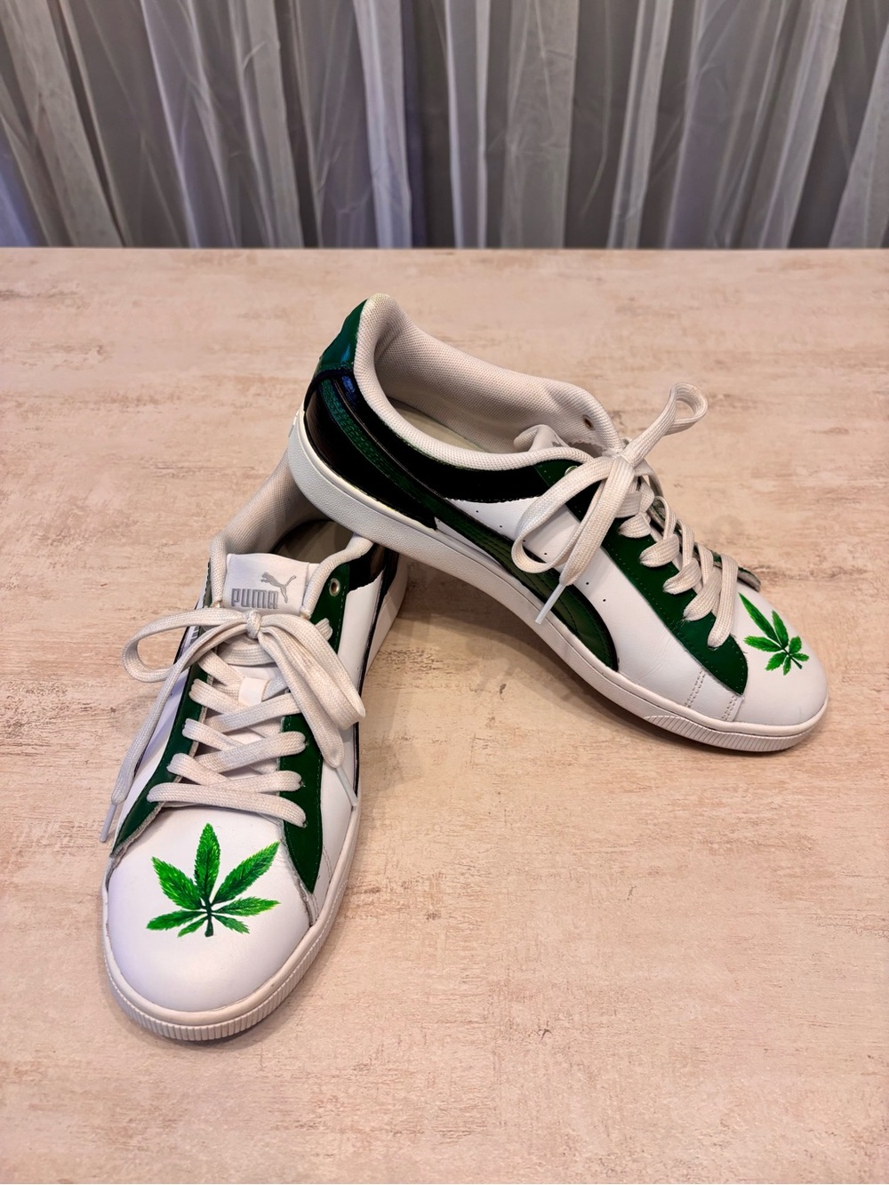 Puma Smash Hand-Painted 420 Sneakers size EU/40 or W9